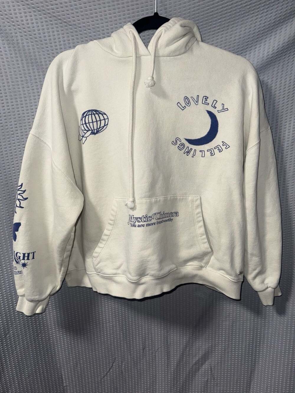 Pull&Bear Pacific Republic Mystic Chimera Graphic Hoodie Size S